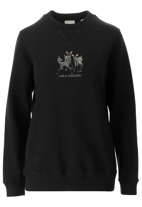 Burberry - Hoodies - Svart - Dam - Storlek: S