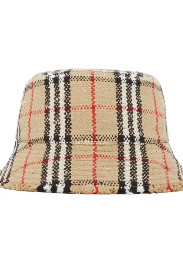Burberry, Accessoarer, Dam, S, Tartan Bucket Hat