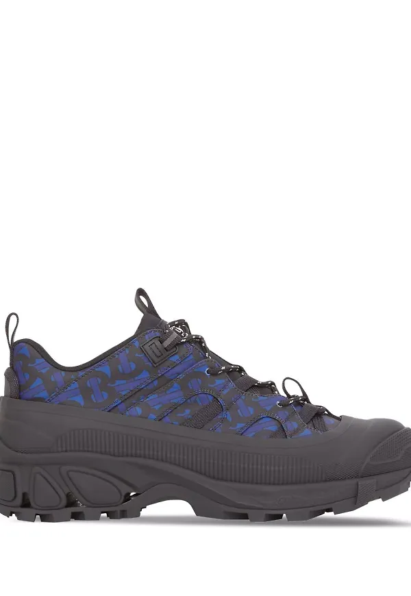 Burberry Arthur sneakers med monogram - Blå