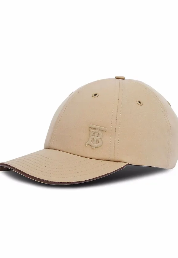 Burberry basebollkeps med monogram - Neutral
