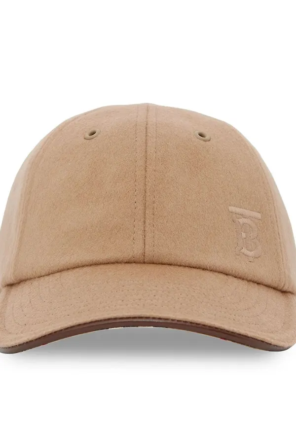 Burberry basebollkeps med monogram - Neutral
