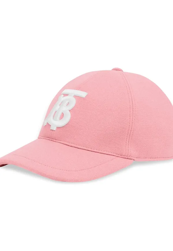 Burberry basebollkeps med monogram - Rosa