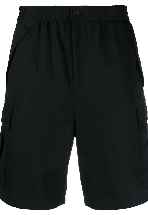 Burberry bermudashorts med fickdetalj - Svart