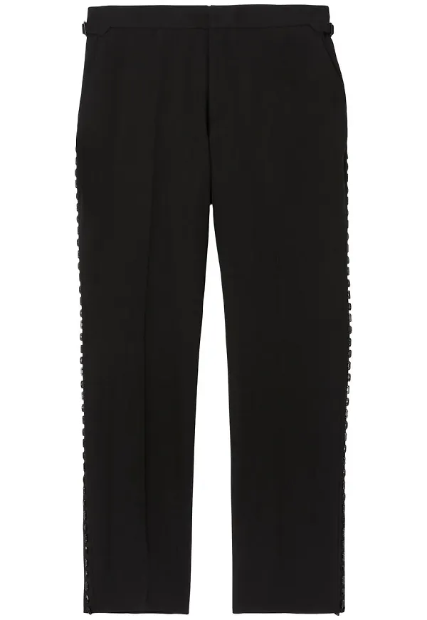 Burberry byxor med strass - Svart