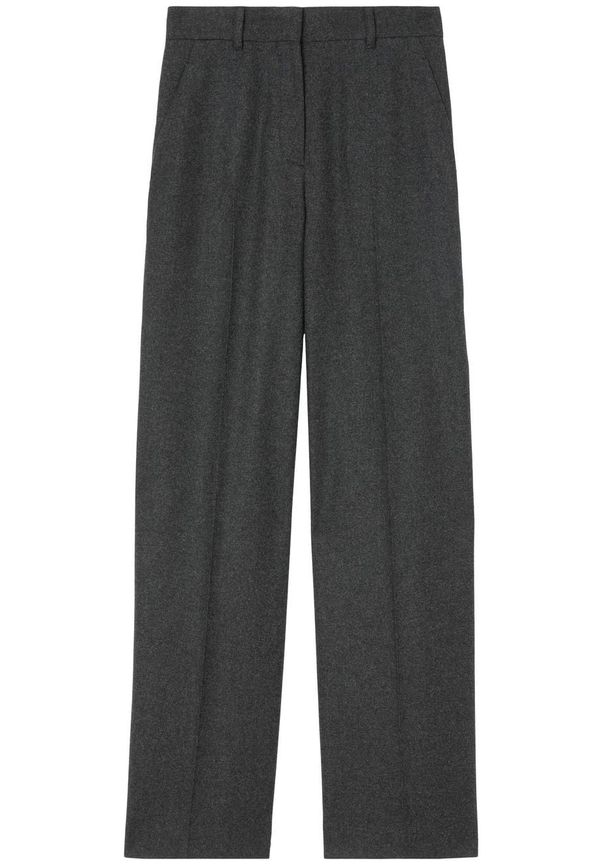 Burberry byxor med vida ben - Grå