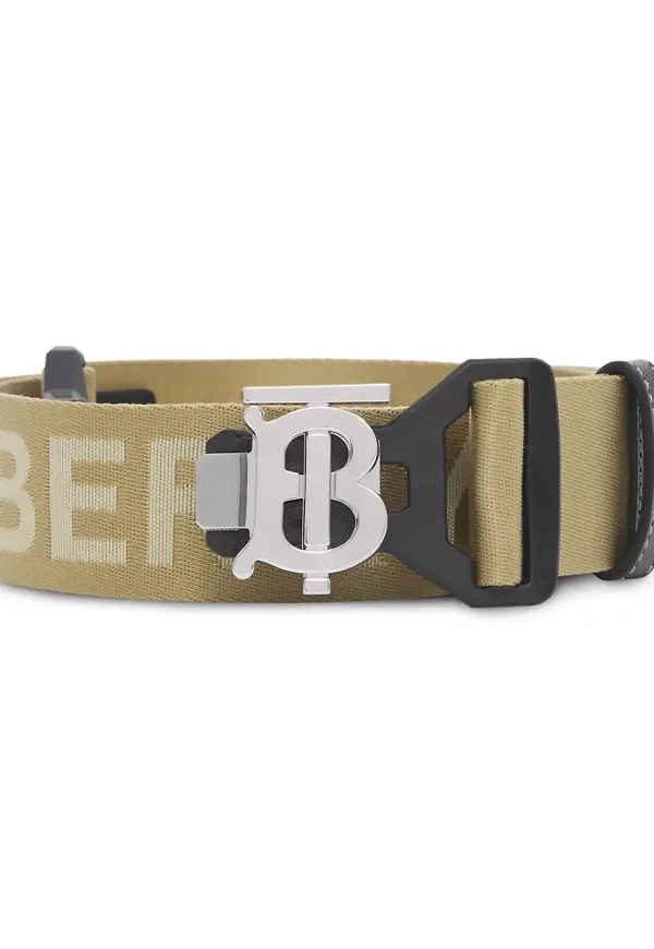 Burberry bälte med plakett - Neutral