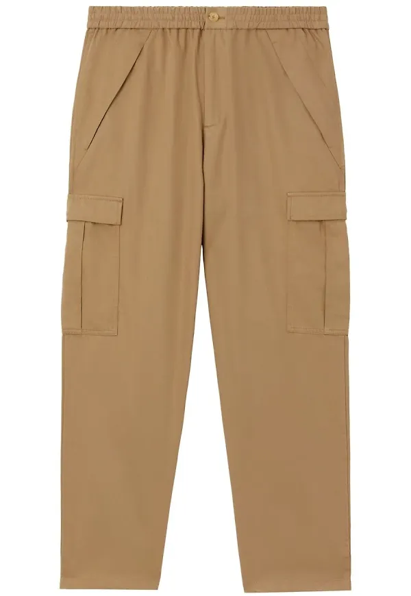 Burberry cargobyxor i bomull - Neutral