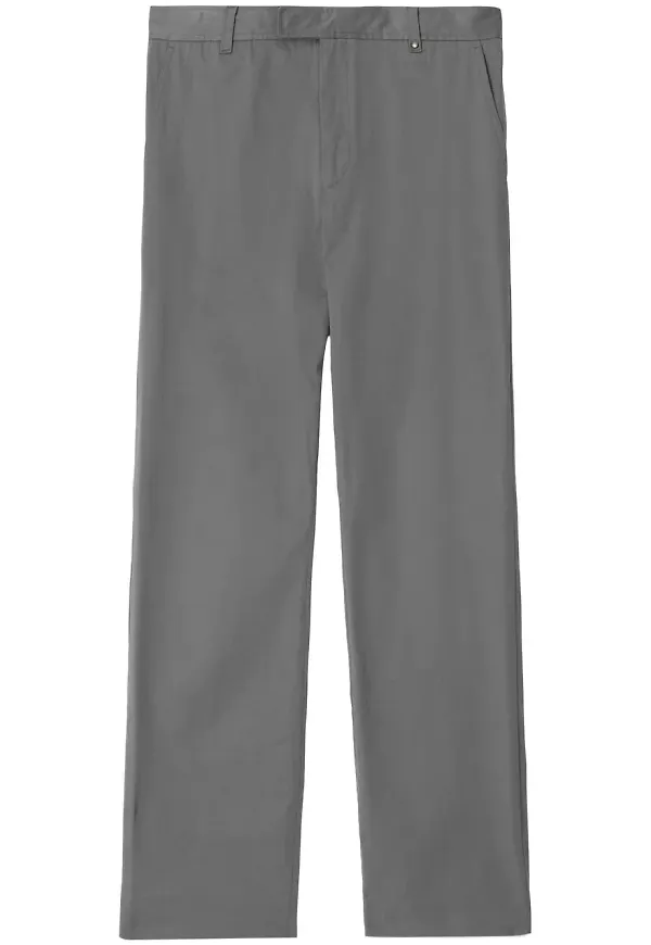 Burberry chinos med monogram - Grå