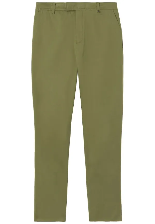 Burberry chinos med monogram - Grön
