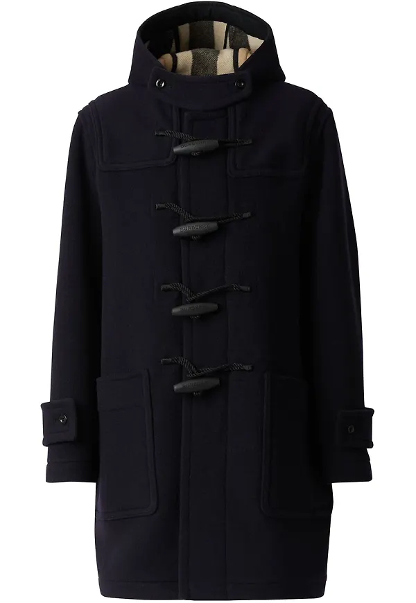 Burberry duffelkappa - Blå