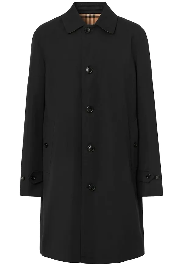 Burberry enkelknäppt rock - Svart