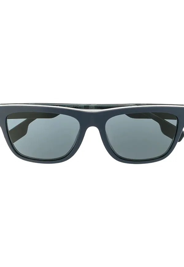 Burberry Eyewear D-formade solglasögon - Blå