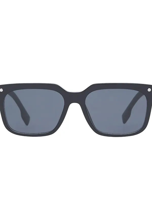 Burberry Eyewear fyrkantiga solglasögon - Blå