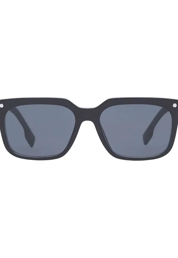 Burberry Eyewear fyrkantiga solglasögon - Blå