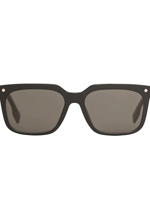 Burberry Eyewear fyrkantiga solglasögon - Grå