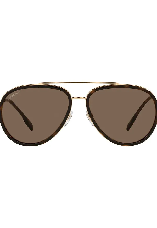 Burberry Eyewear Oliver pilotsolglasögon - Brun