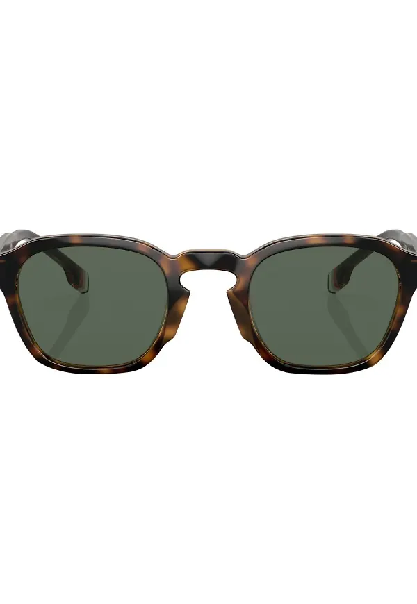 Burberry Eyewear Percy sköldpaddsfärgade solglasögon - Brun