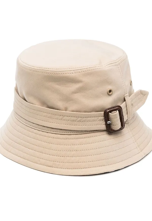 Burberry fiskehatt med spänne - Neutral