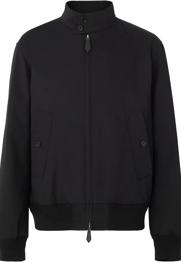 Burberry Harrington-jacka med monogram - Svart