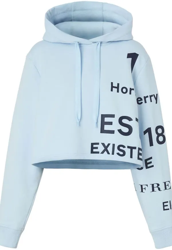 Burberry hoodie - Blå