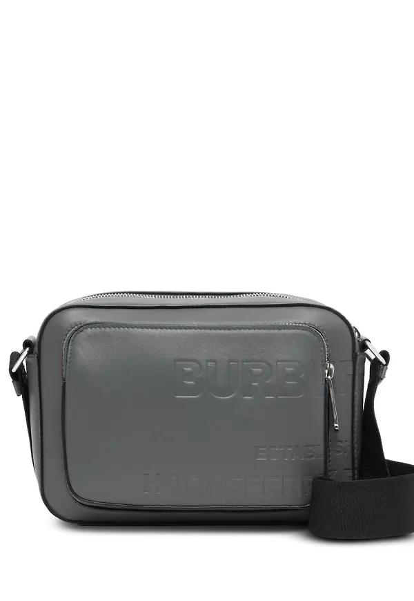 Burberry Horseferry axelremsväska - Grå
