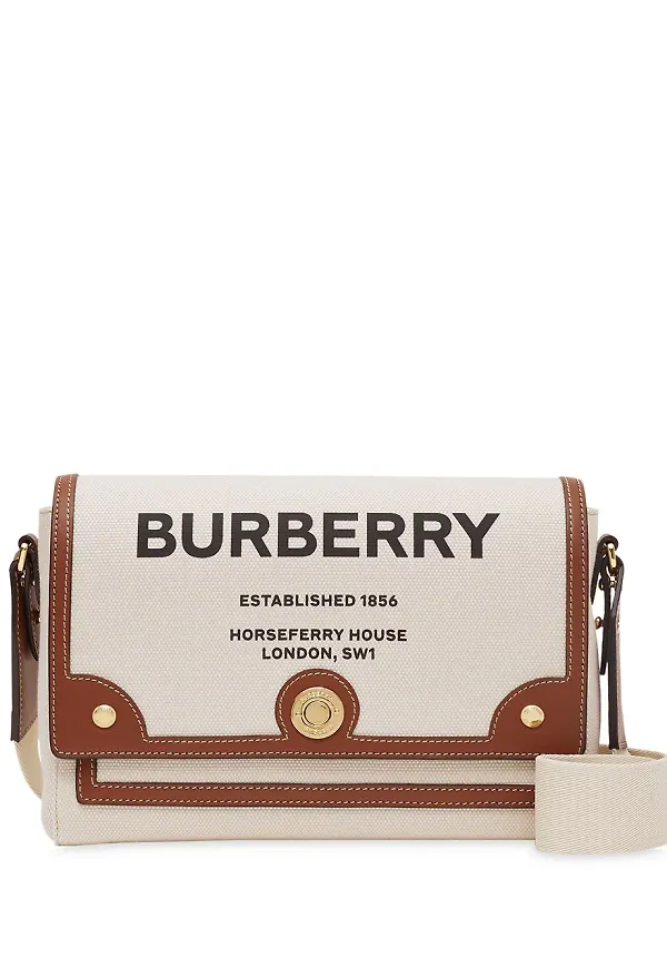 Burberry Horseferry axelväska - Neutral