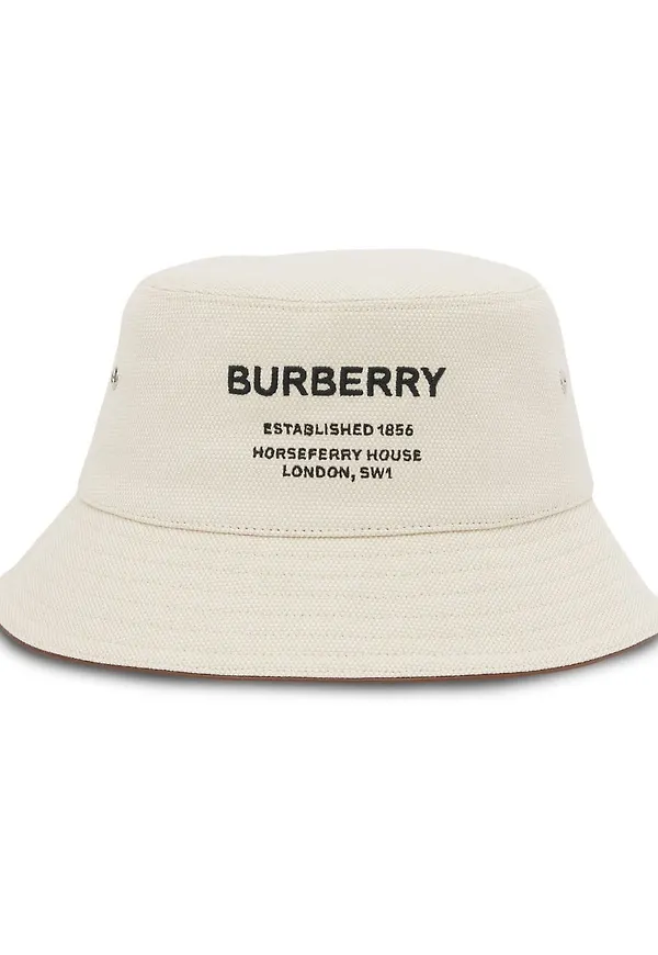Burberry Horseferry fiskehatt - Neutral