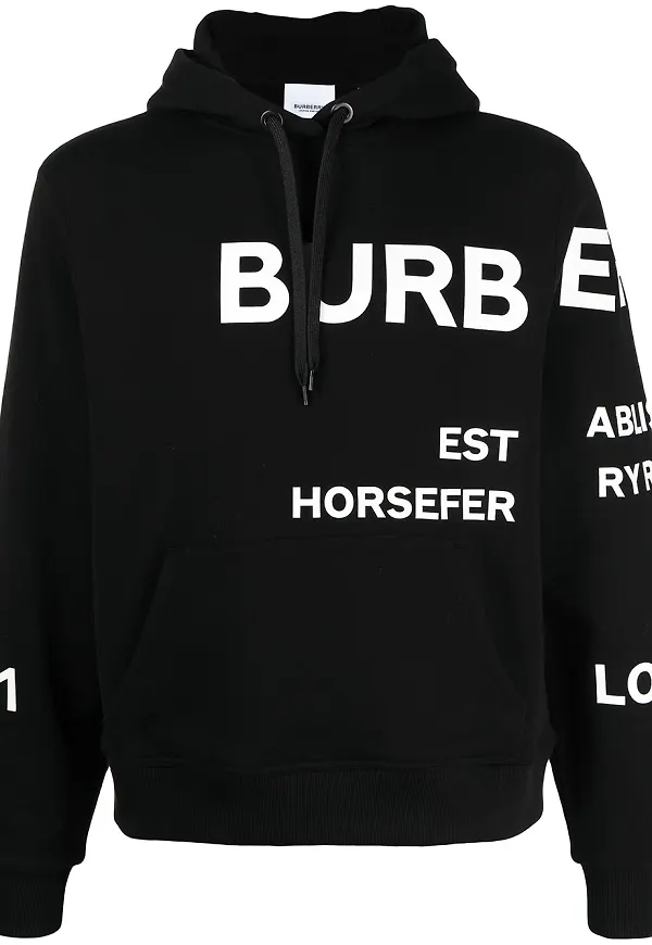 Burberry Horseferry hoodie - Svart