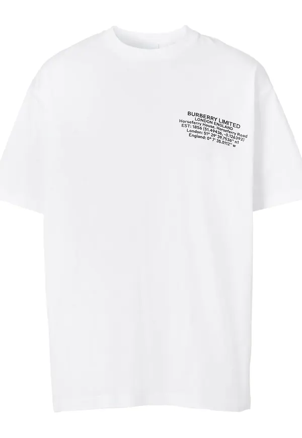 Burberry Horseferry t-shirt - Vit