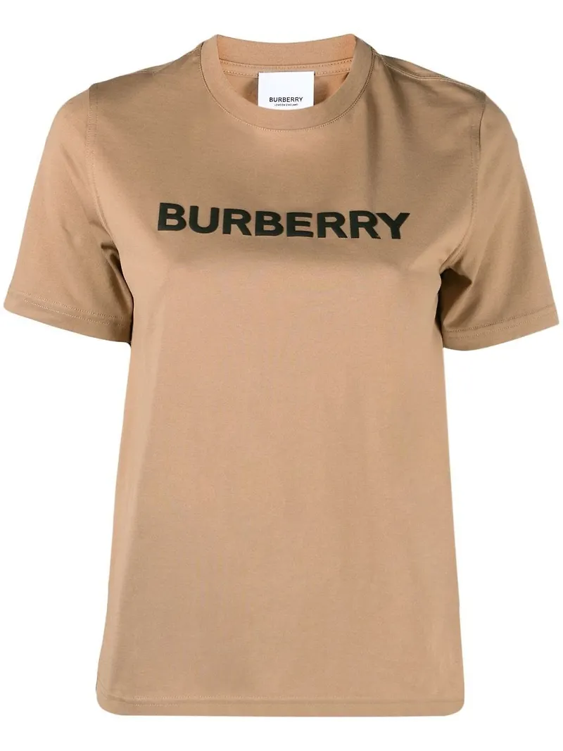 Burberry Horseferry t-shirt med logotyp - Brun