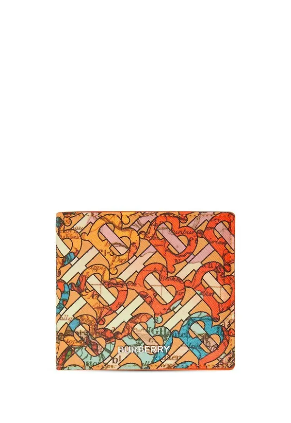 Burberry International plånbok med monogram - MULTICOLOUR