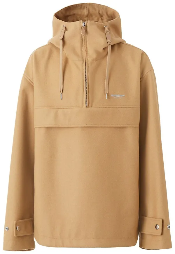 Burberry jacka med halv dragkedja - Neutral