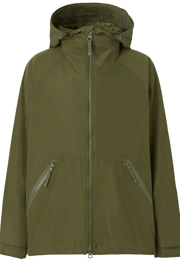 Burberry jacka med huva - Grön