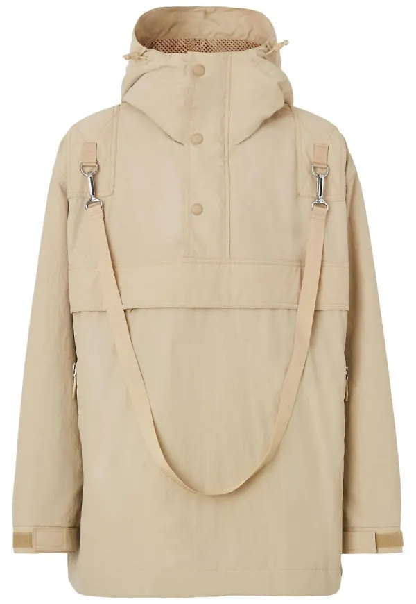 Burberry jacka med huva - Neutral
