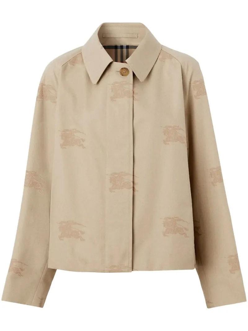 Burberry jacka med logotyp - Neutral