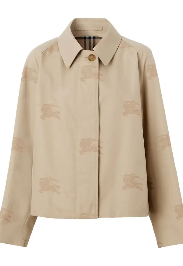 Burberry jacka med logotyp - Neutral
