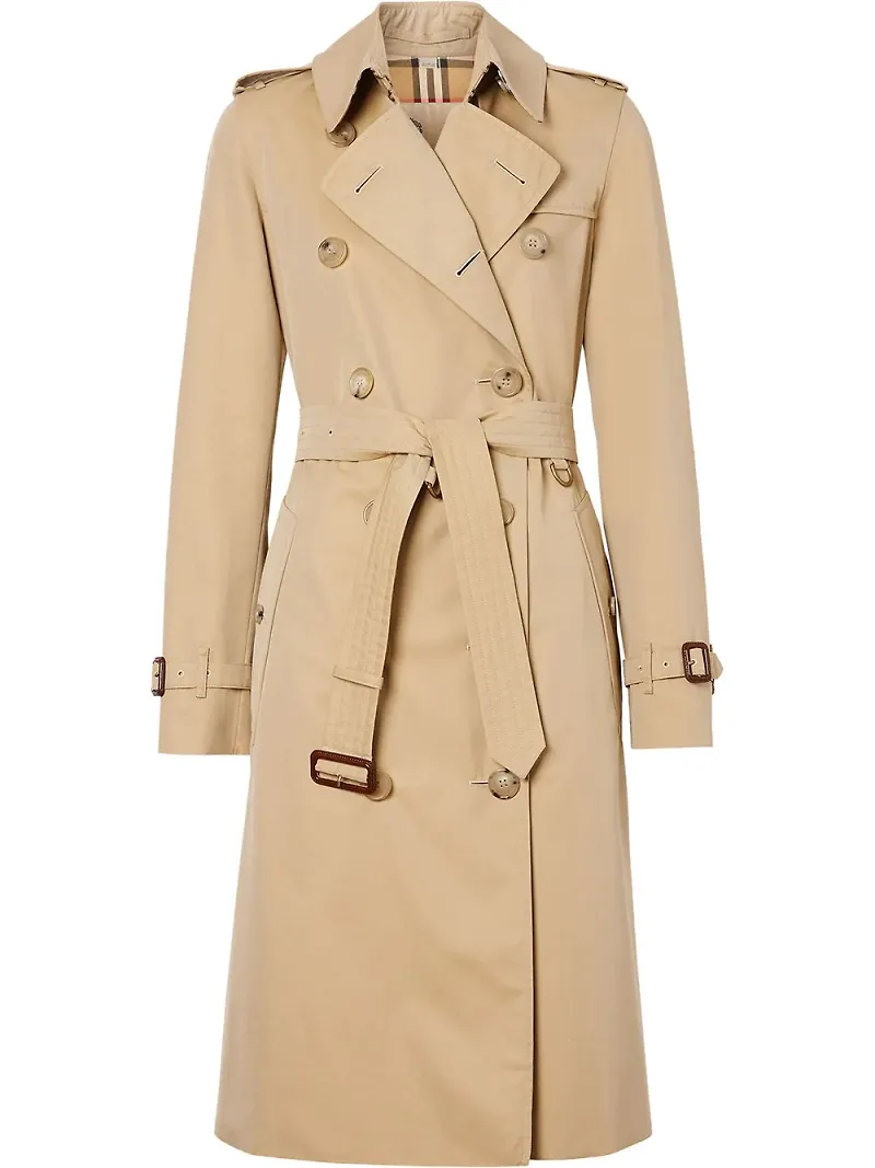 Burberry Kensignton Heritage dubbelknäppt trenchcoat - Neutral
