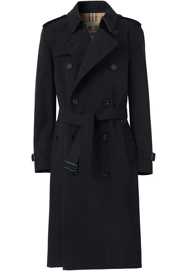 Burberry Kensington Heritage trenchcoat - Svart