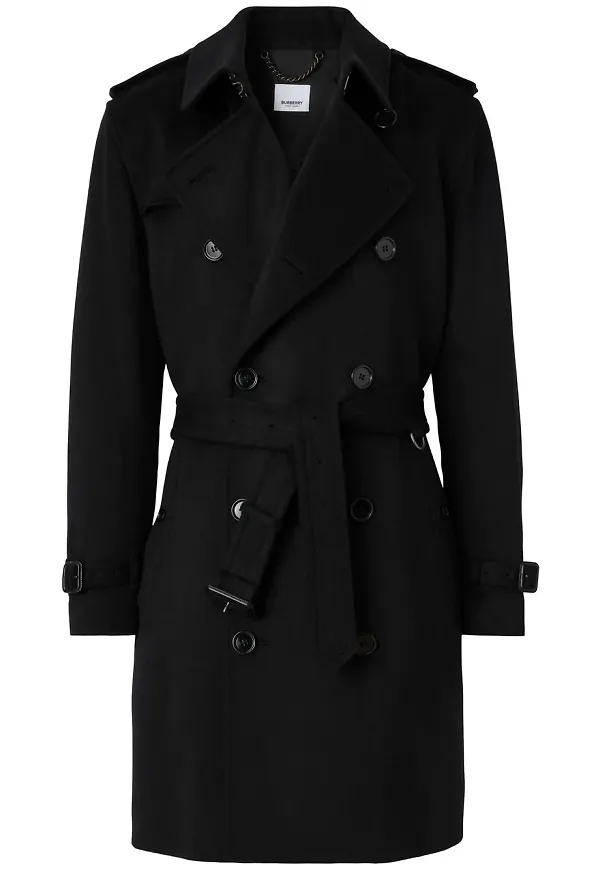 Burberry Kensington trenchcoat - Svart