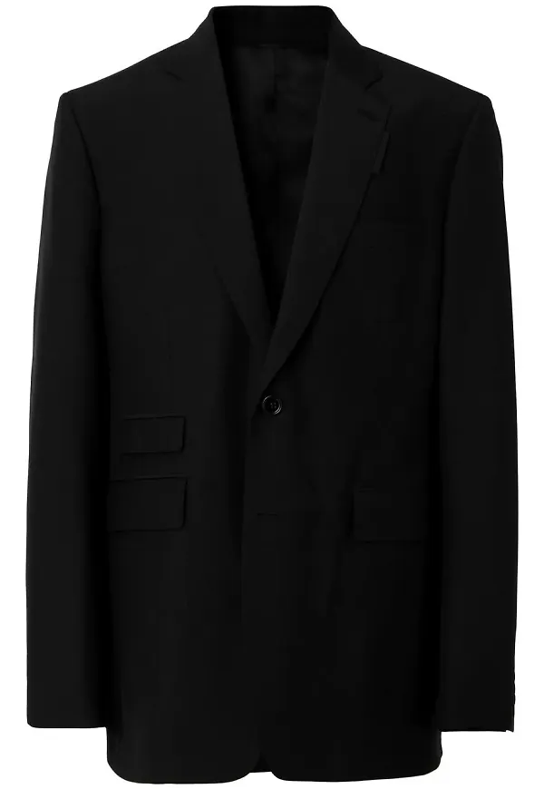 Burberry klassisk skräddad blazer - BLACK