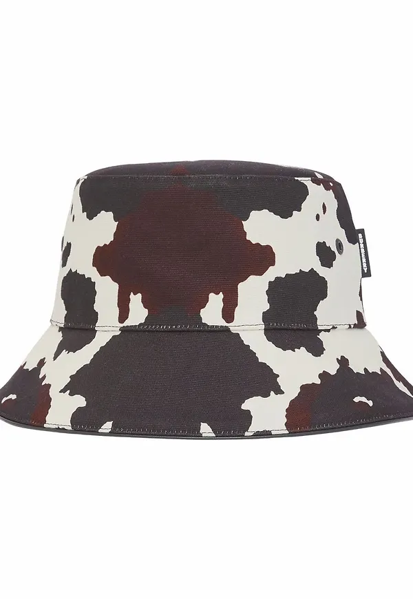 Burberry komönstrad fiskehatt - Brun