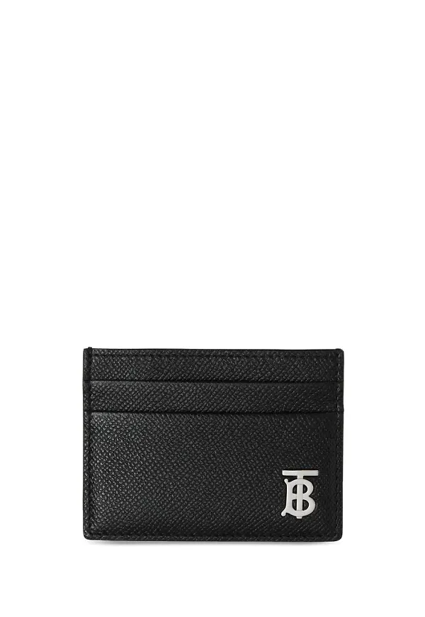 Burberry kortfodral med monogram - Svart