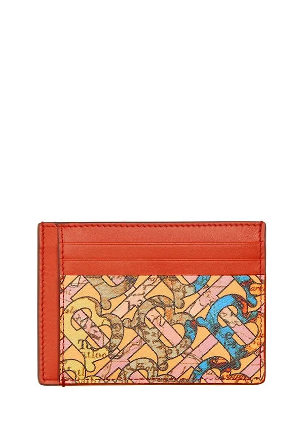 Burberry korthållare med monogram - Brun