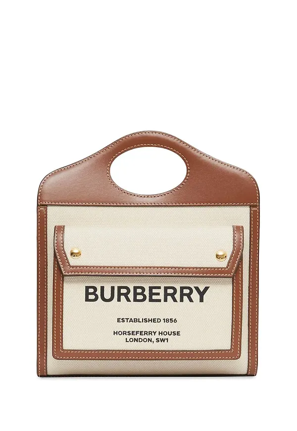 Burberry liten totebag - Neutral
