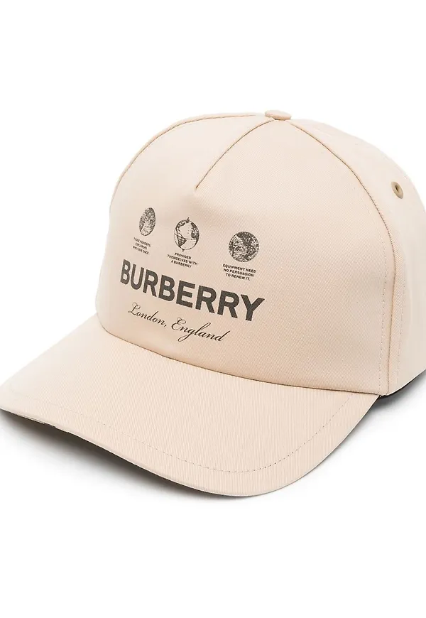 Burberry logo-print baseball cap - Neutral