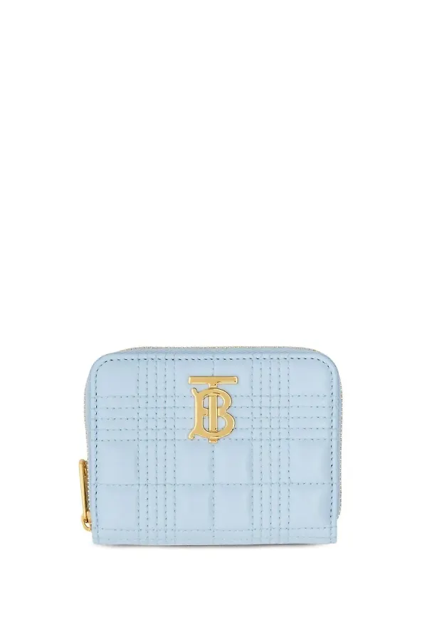 Burberry Lola plånbok med dragkedja - Blå