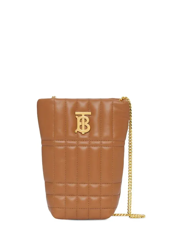 Burberry Lola quiltad bucketbag - Brun
