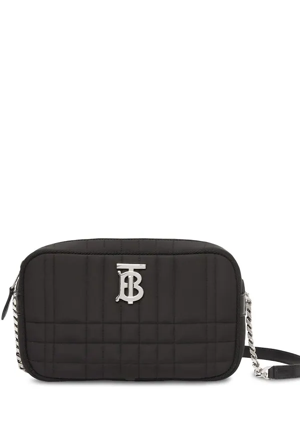 Burberry Lola quiltad kameraväska - Svart
