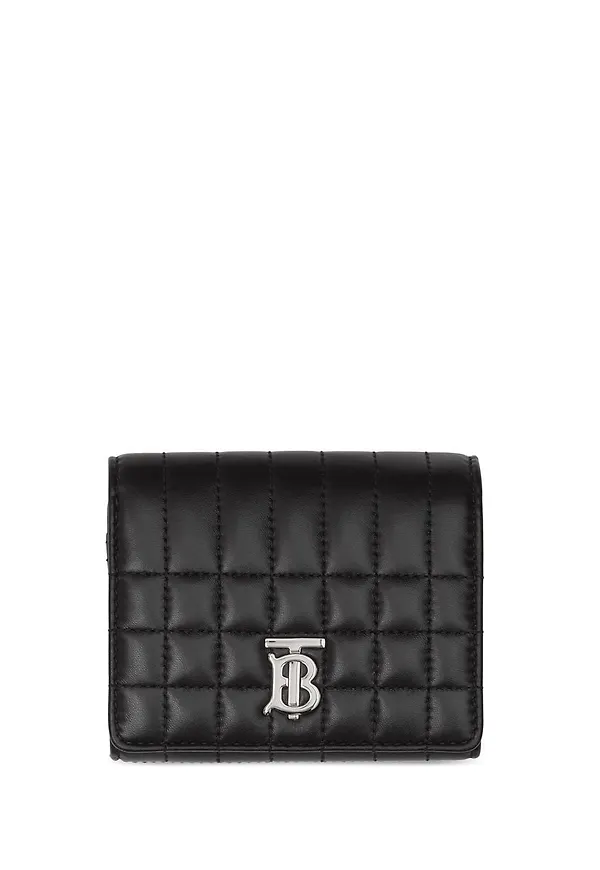 Burberry Lola quilted leather wallet - Svart