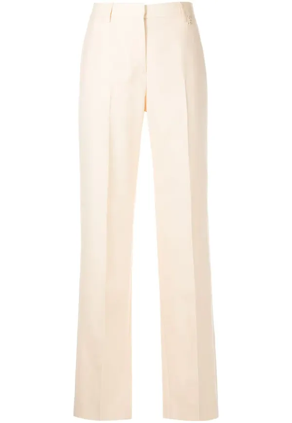 Burberry Lottie raka byxor - Neutral